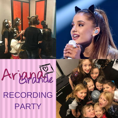 Ariana Grande Recording Party